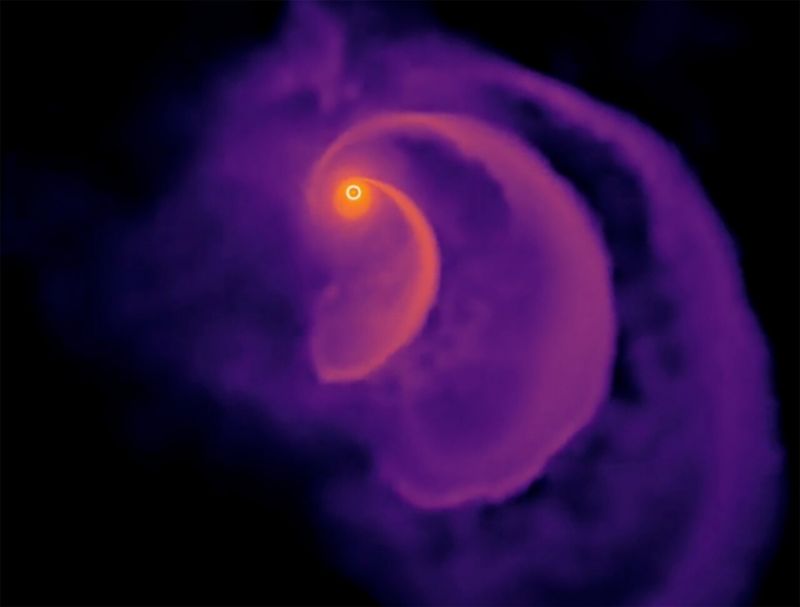 Среднеразмерные черные дыры поедают звезды “как неряшливые малыши”, говорится в новом исследовании - фото