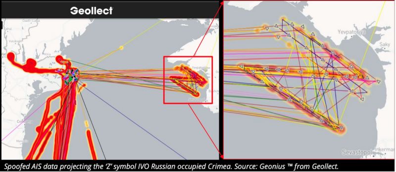 Рашисты своей нарисованной свастикой увеличивают риск аварий в Черном море, - британская разведка - фото