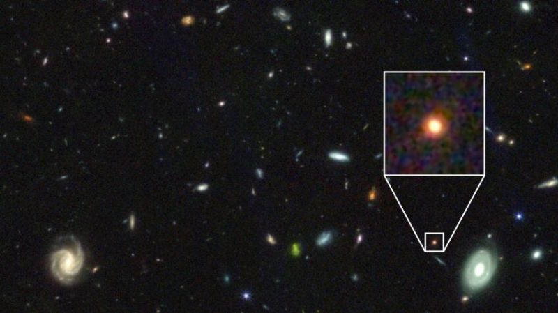 С помощью Уэбба раскрыты черты древней галактики - фото