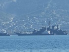 Предварительно возле Новороссийска поврежден один из военных кораблей