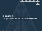 ПВО уничтожила 11 из 20 "Шахедов"