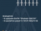 ПВО уничтожила 6 "Шахедов" и 6 крылатых ракет, но есть попадания в Одесской области