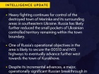 В британской разведке оценили вероятность прорыва россиян в секторе Марьинки
