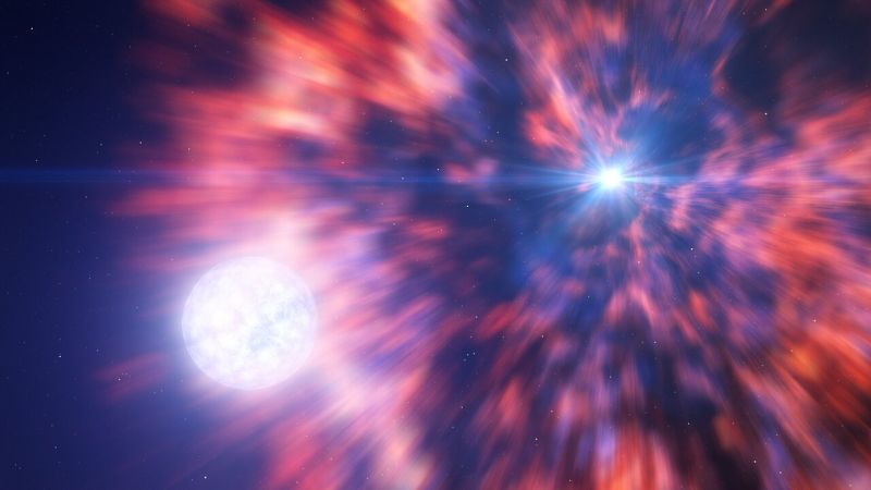 Астрономы стали свидетелями образования компактного объекта после взрыва сверхновой - фото