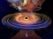 Астрономы обнаружили крошечную черную дыру, неоднократно пробивающую газовый диск более крупной черной дыры