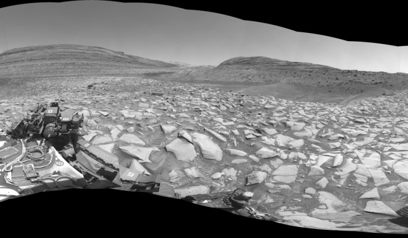 Кьюриосити исследует новый интересный участок на Марсе, по которому могла протекать река - фото