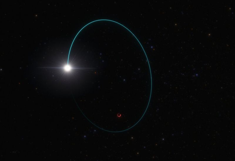 В нашей галактике найдена самая массивная черная дыра звездной массы - фото