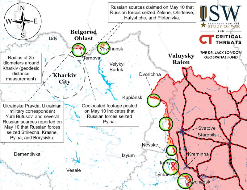 В ISW оценили возможности российского наступления на Харьков - фото