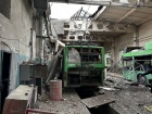 россияне массированно атаковали "шахедами" в Харькове депо с троллейбусами