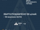 Ночью обезврежено 59 из 71 вражеских БПЛА