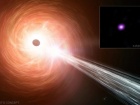 Обнаружена черная дыра, растущая с удивительной скоростью