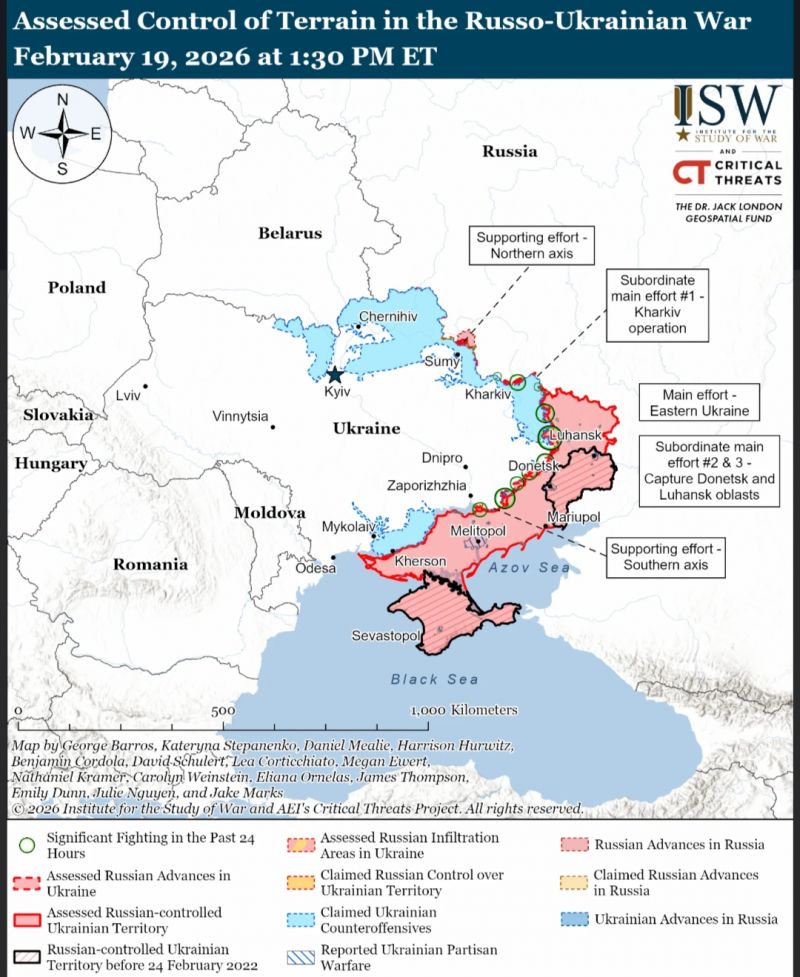ISW: кремль продолжает лгать о неизбежности победы россии и об успехах на поле боя - фото